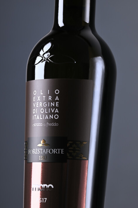 Fotografia pubblicitaria olio extravergine di oliva